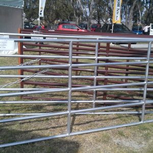 Tranqueras Lemsco para Ovino/Vacuno (6 Caños de 1½" Galvanizado)